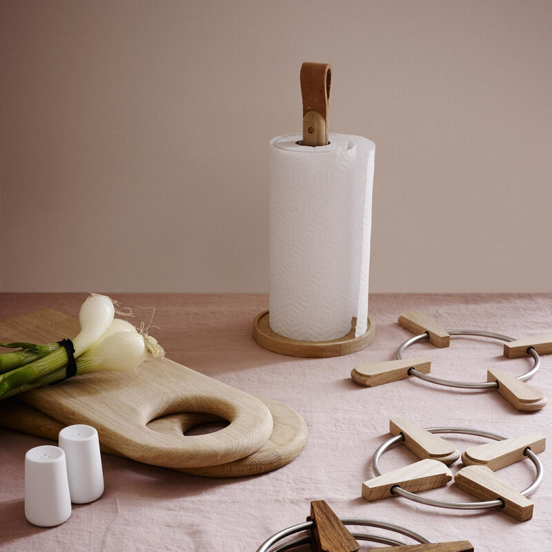 Norr kjøkkenrull-holder - eik 