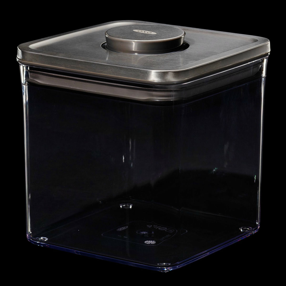 POP Nelikulmainen Steel Beholder 2,6 litraa