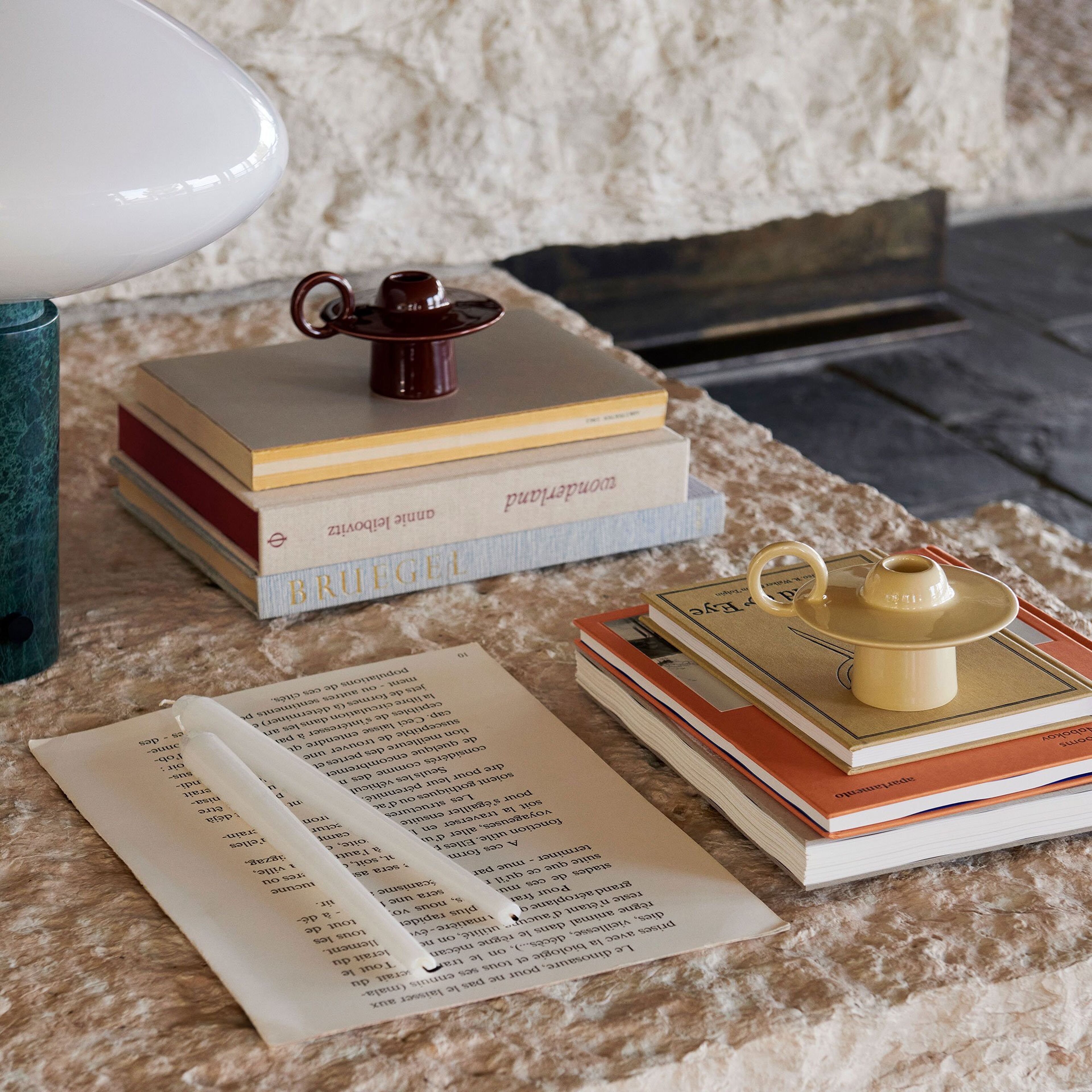 AndTradition Momento Ljusstake, red brown