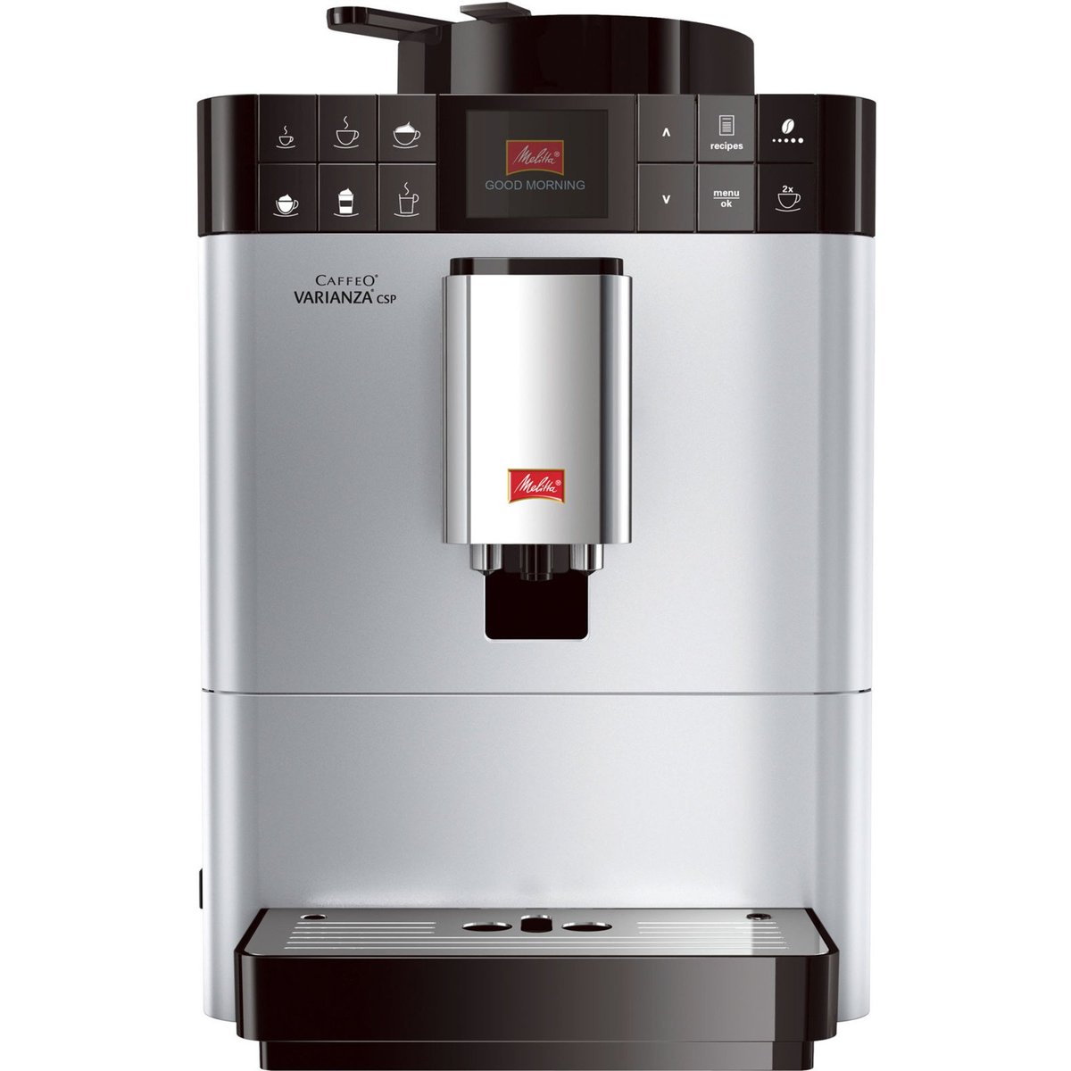 Varianza Caffeo CSP espressomaskine, sølv