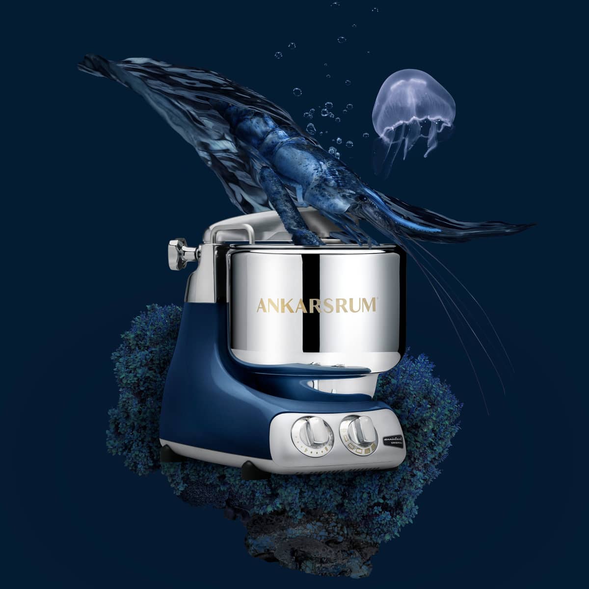 AKM 6230 køkkenmaskine Ocean Blue