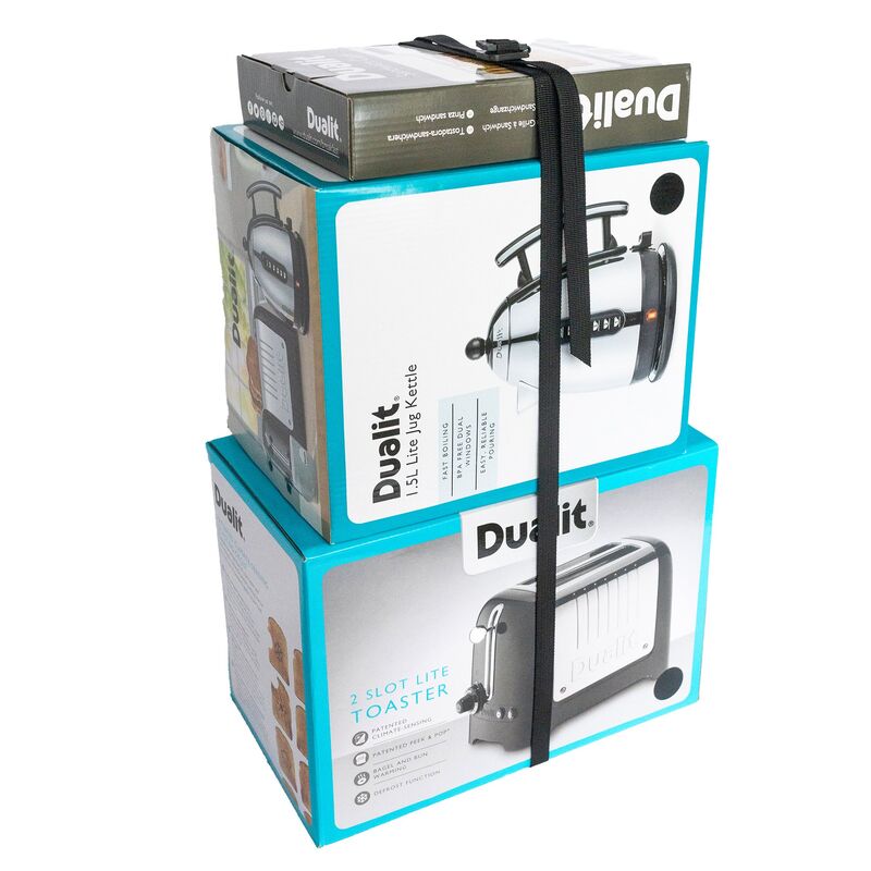 Vattenkokare & brödrost 2 skivor + galler