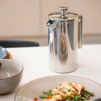 Gastro Stempelkande rustfrit stål, 1 liter