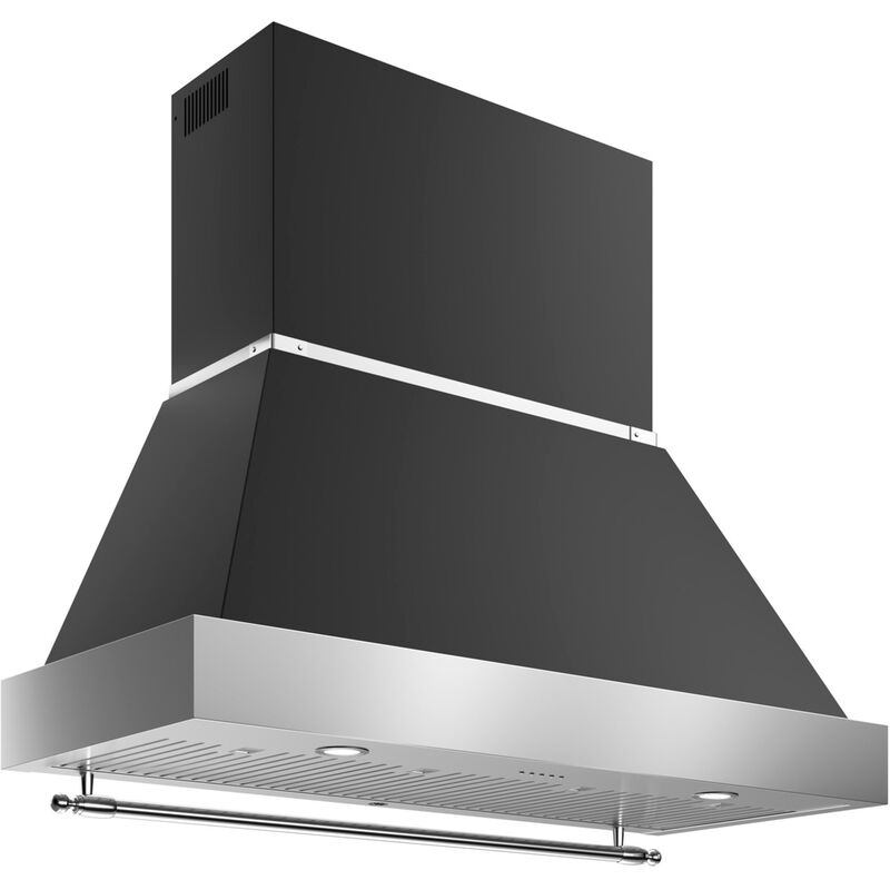 K120HERTX + KC48HERTNE Heritage vifte, 120 cm, matt svart