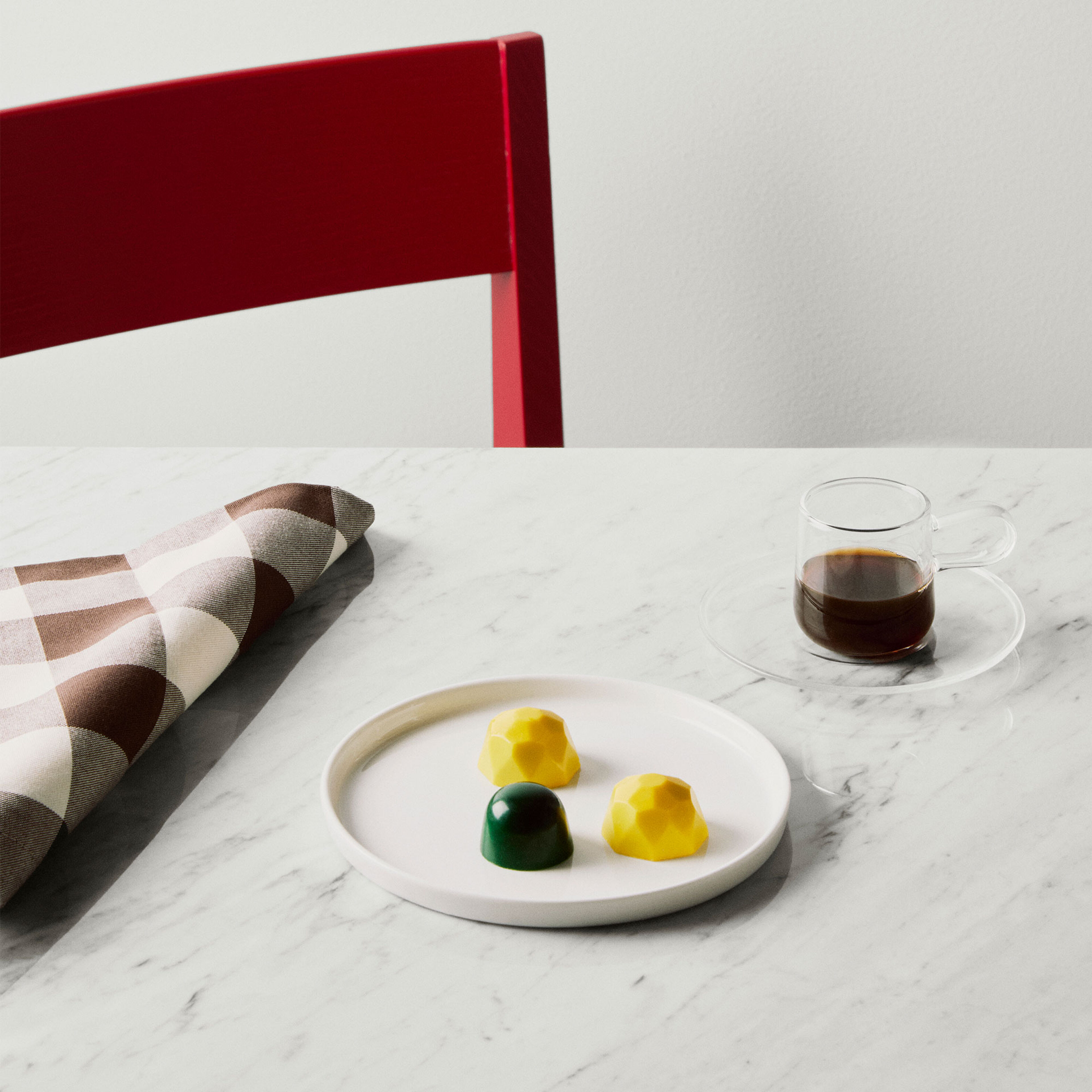 Kosta Boda Viva espressokopp & fat 8 cl 2-pack