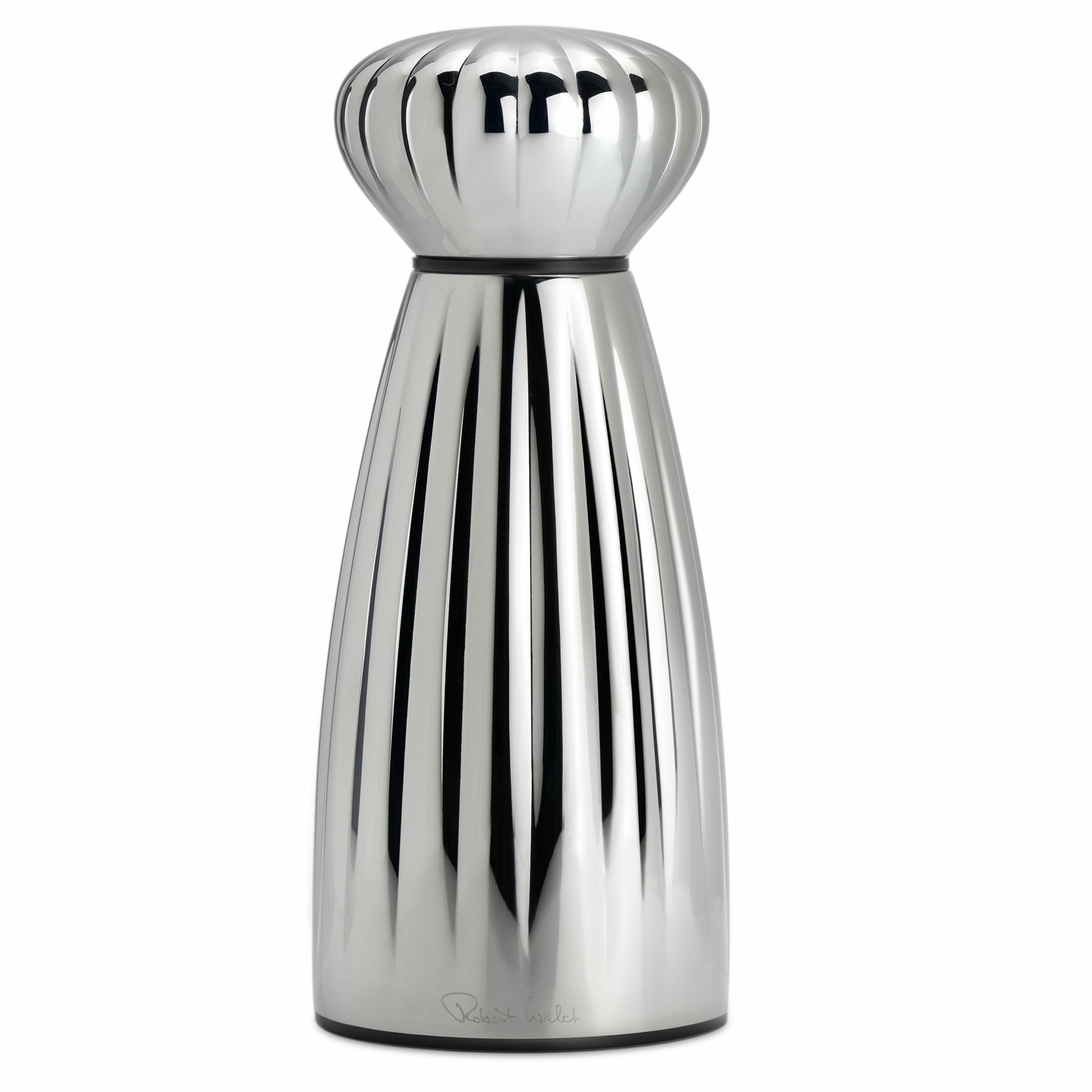 Robert Welch Palm Bright Pepperkvern 16,8 cm, rustfritt stål/svart