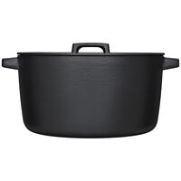 Folken gjutjärnsgryta med lock 6 liter