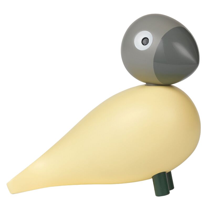 Årets Fugl 2025 Bella, grå/gul