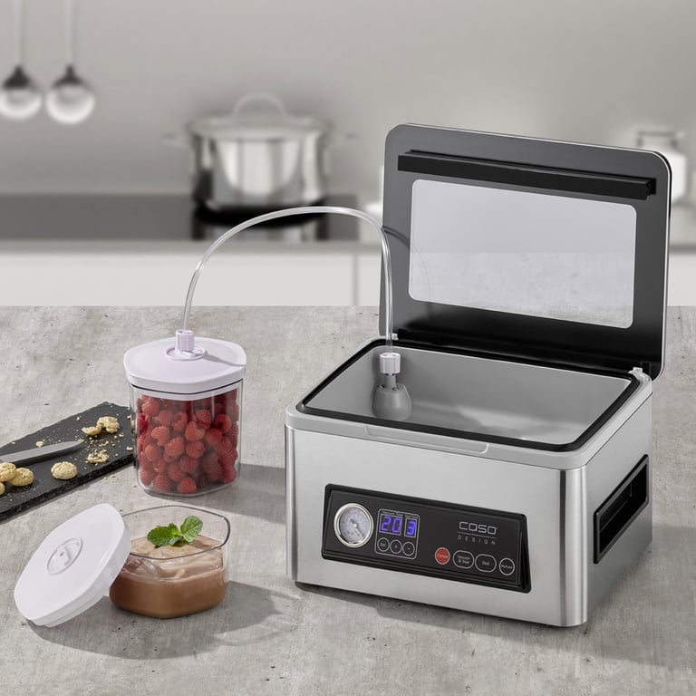 VacuChef 50 vakuummaskin, silver/svart