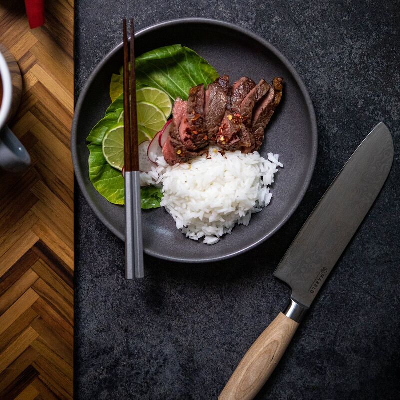 Akio Santoku-setti, 2 osaa, 13 & 18 cm