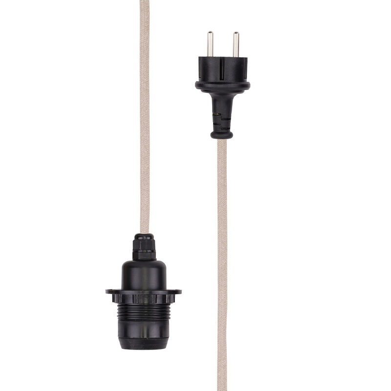 Kabel til utendørsbelysning 5 meter, natur