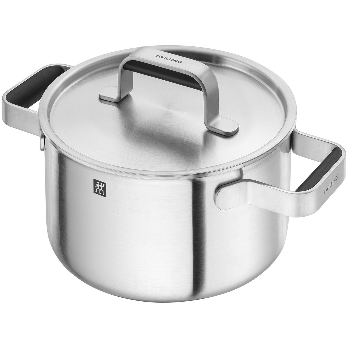 Pure grytesett 5 deler + 4 lokk, rustfritt stål