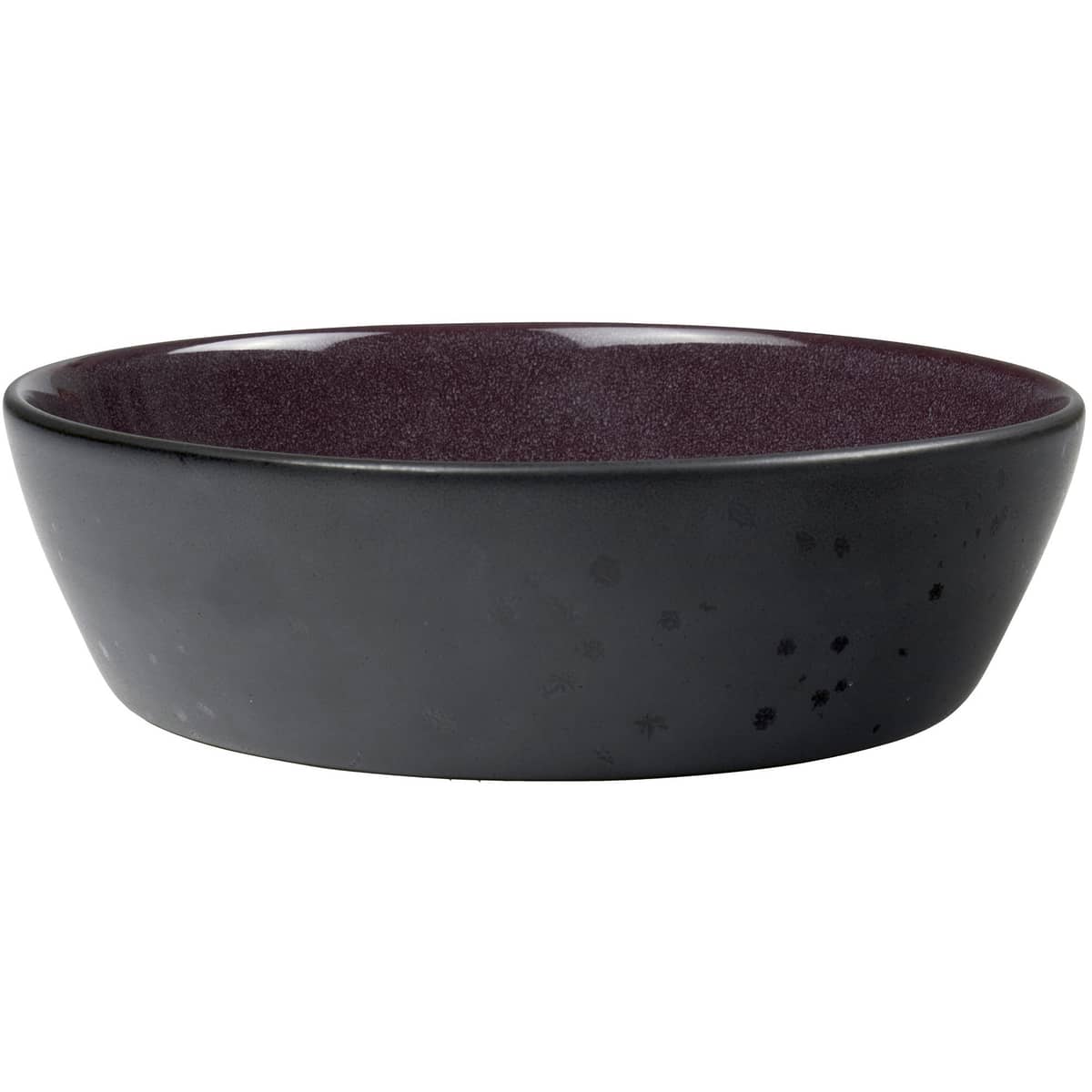 Soppskål 18 cm svart/lila