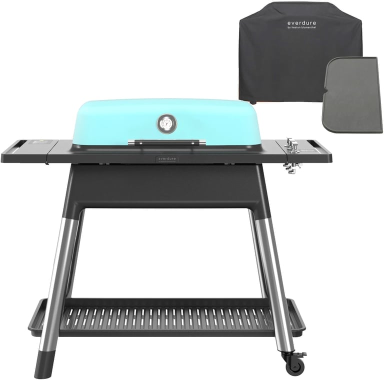 product-Furnace gasgrill + grillbetræk & grillplade, mat mint