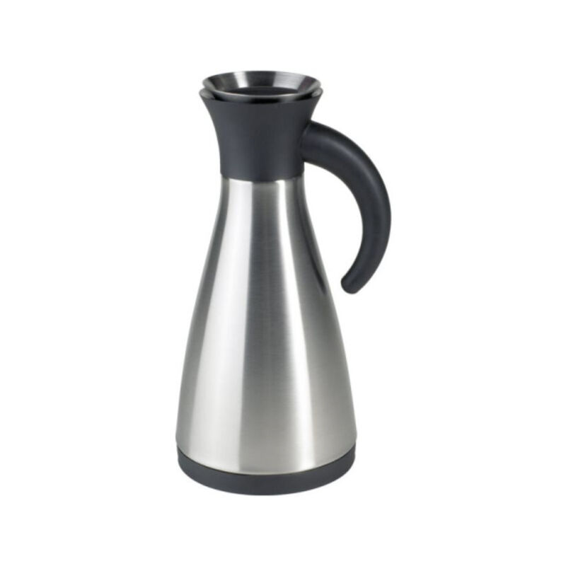 Termoskanna med droppfri kant, Rostfritt Stål