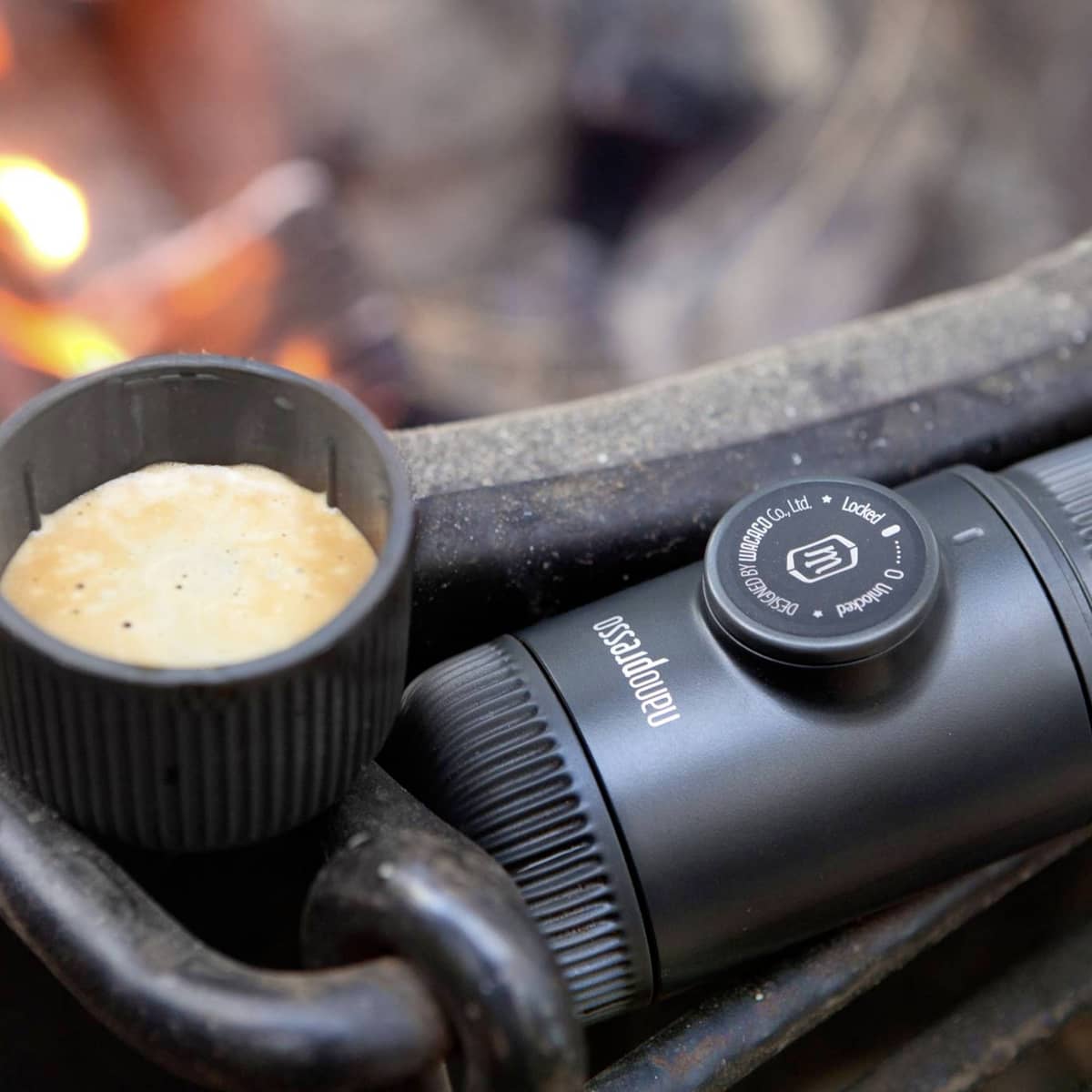 Nanopresso espressobrygger, grå