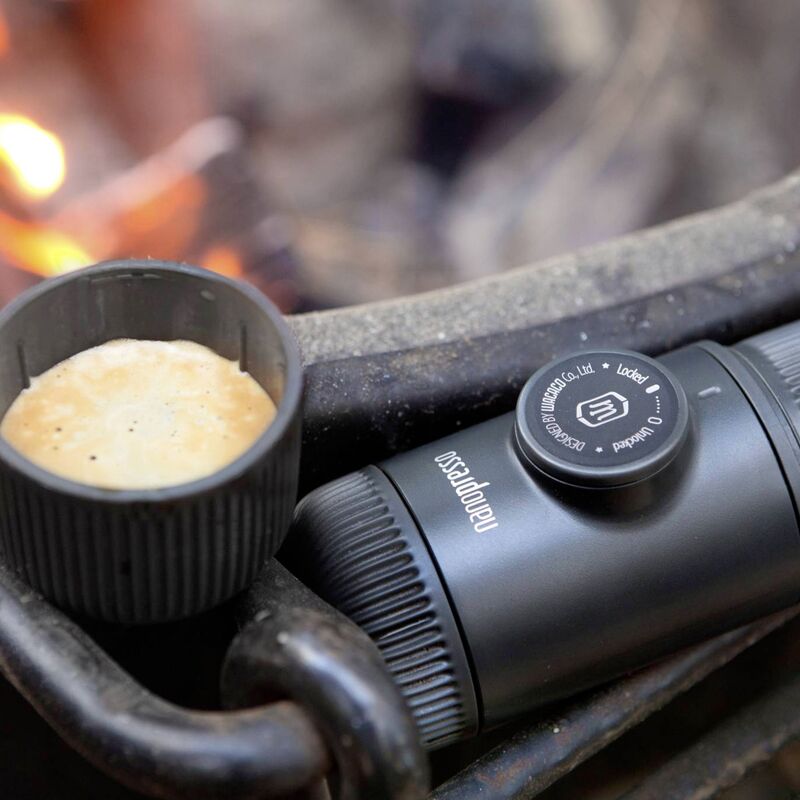 Nanopresso-espressokeitin, harmaa