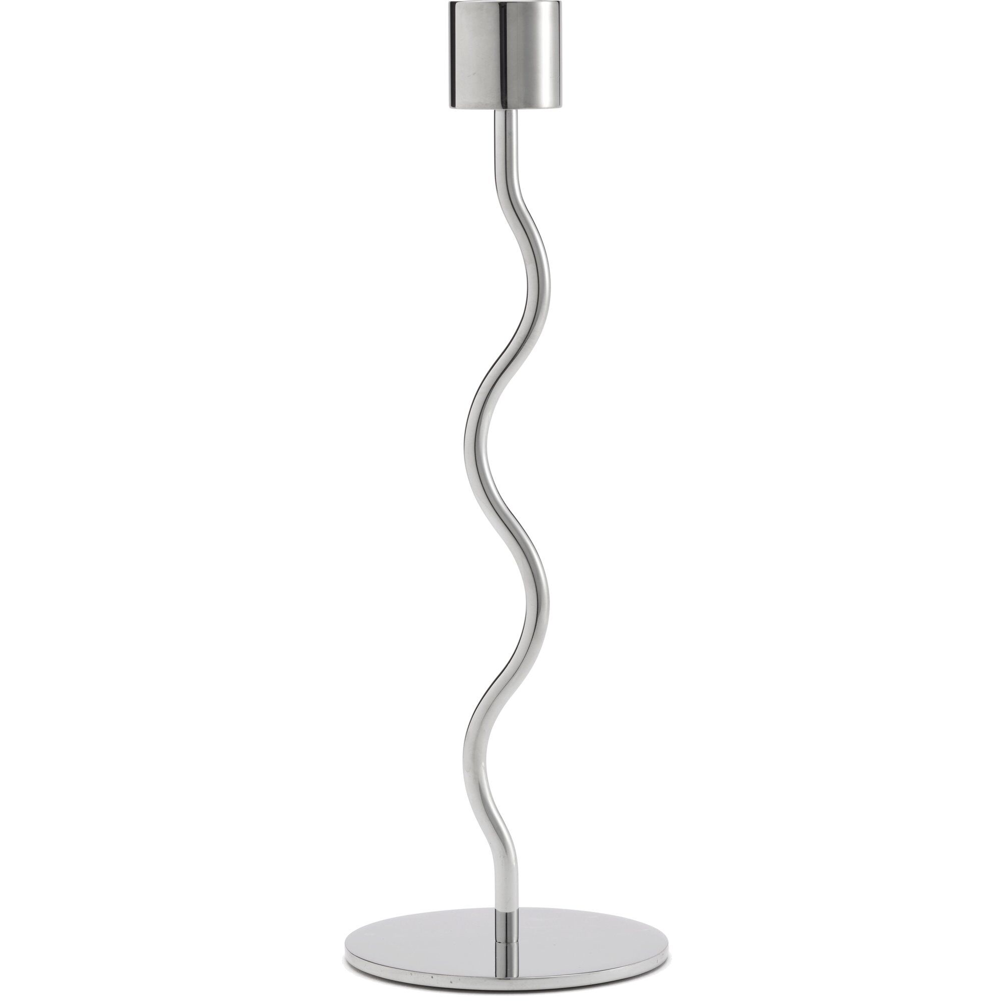 Cooee Design Curved lysestake 23 cm Stainless steel