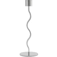 Curved lysestake 23 cm, rustfritt stål
