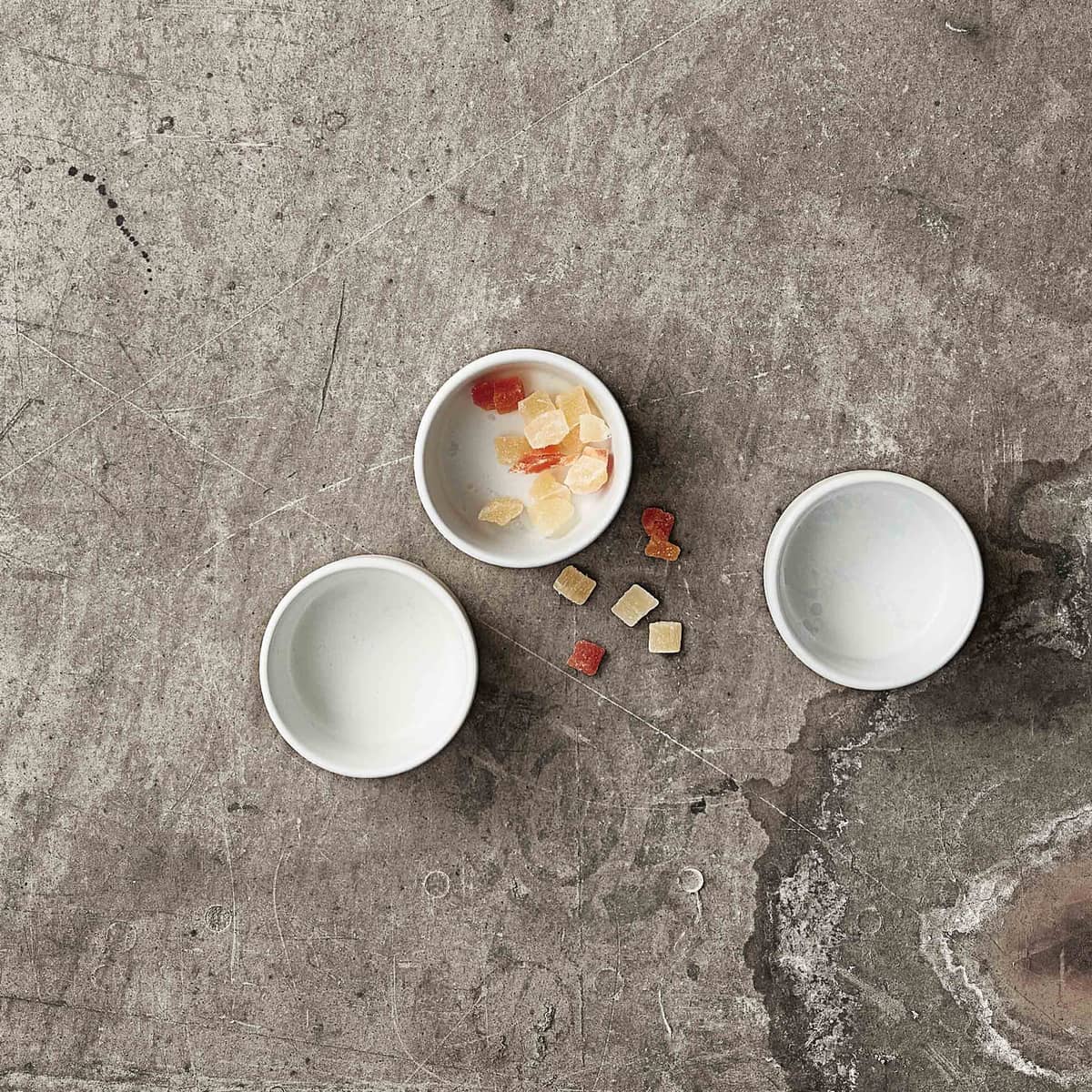RAW miniskål, arctic white, 3-pak