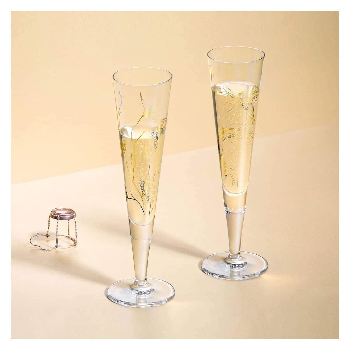 Goldnacht champagneglas, NO:7