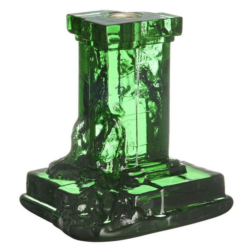 Rocky Baroque lysestage 150 mm, emerald green