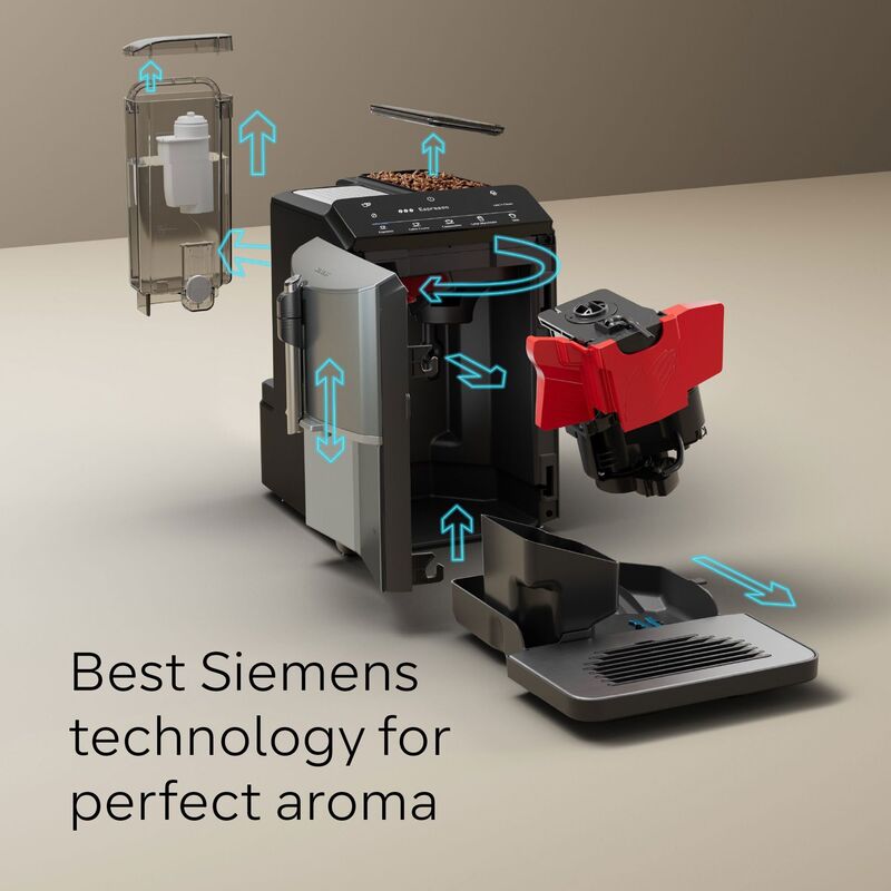 EQ300 Kahviautomaatti, ruostumaton teräs