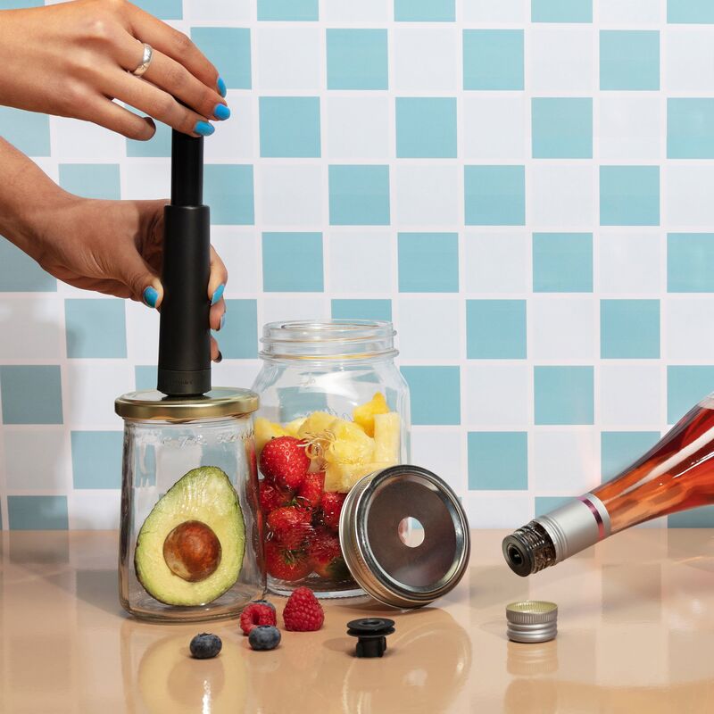 Vakuumforsegler til mad og vin