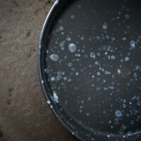 Djup Tallrik Svart 19,4 cm