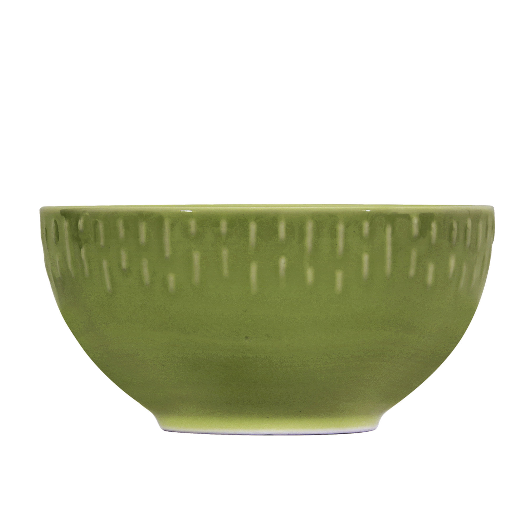 Aida Confetti skål 14 cm, olive