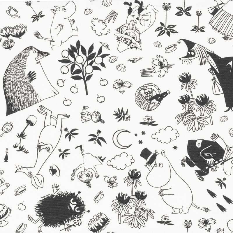 Mumin ruokatabletti 33 x 45 cm, luonnonvalkoinen