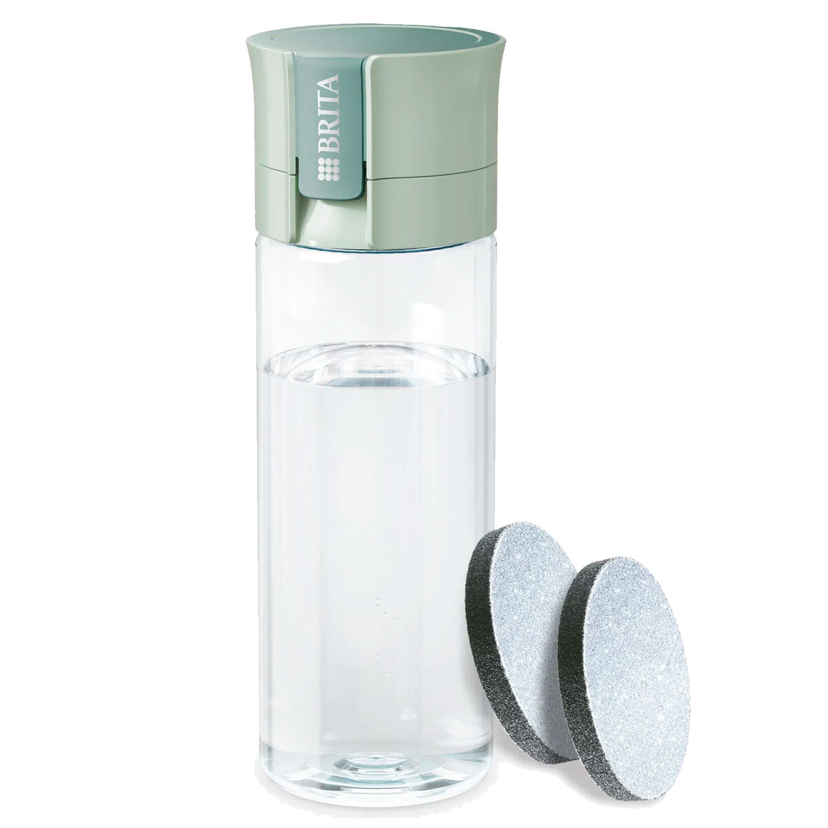 Vital vesipullo 0,6 litraa, vaaleanvihreä