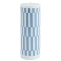 Column ljus large, light blue/dusty blue check