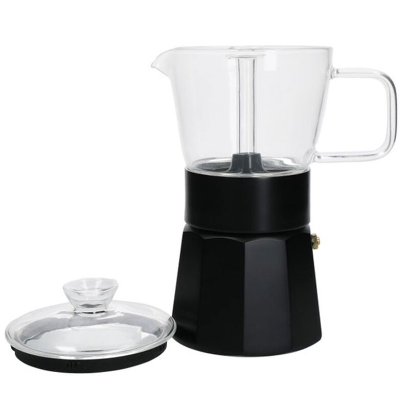 Espressokeitin, musta