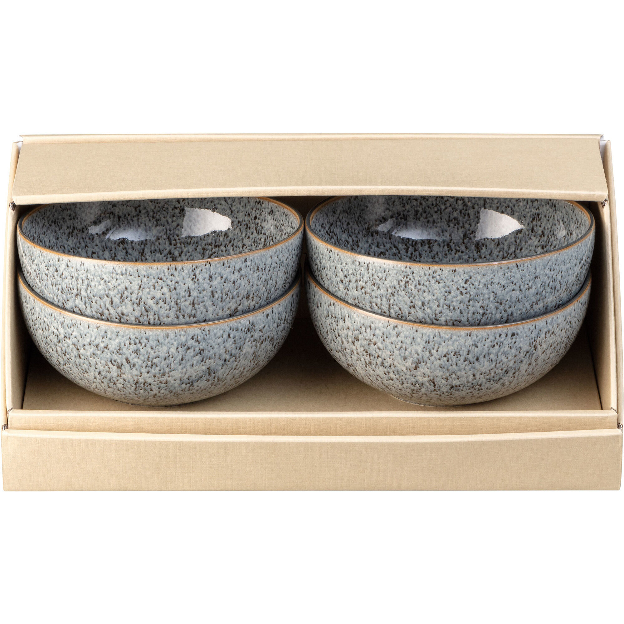 Alternativ bild 1 för Denby Studio Grey Skål 13 cm 4-Pack