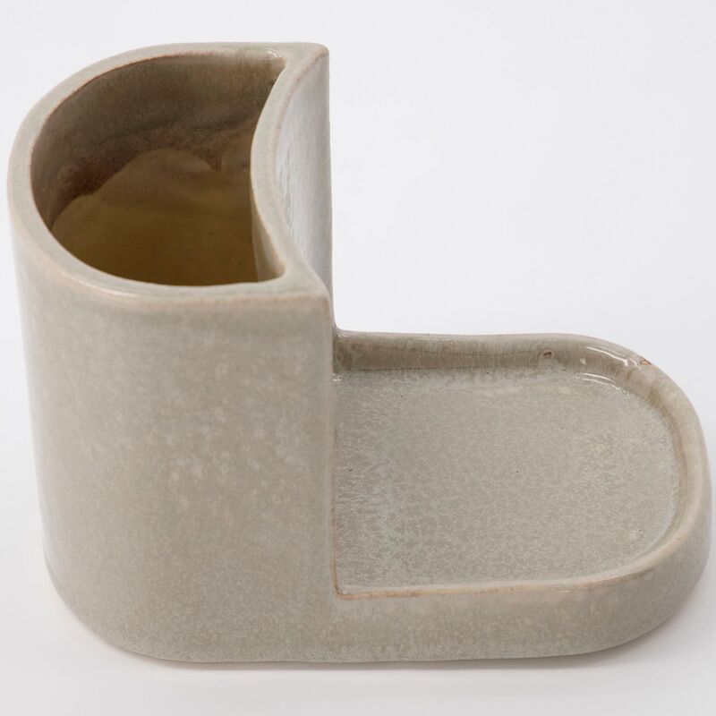 Datura børste- og sæbeholder, shellish grey