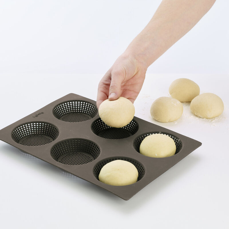 Paistovuoka 6 pullalle