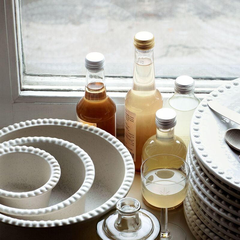 Daria serveringsskål 23 cm., cotton white