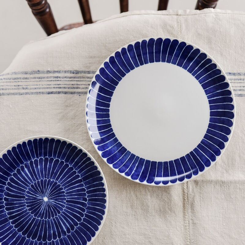 Selma tallerken, 24 cm, blå bort