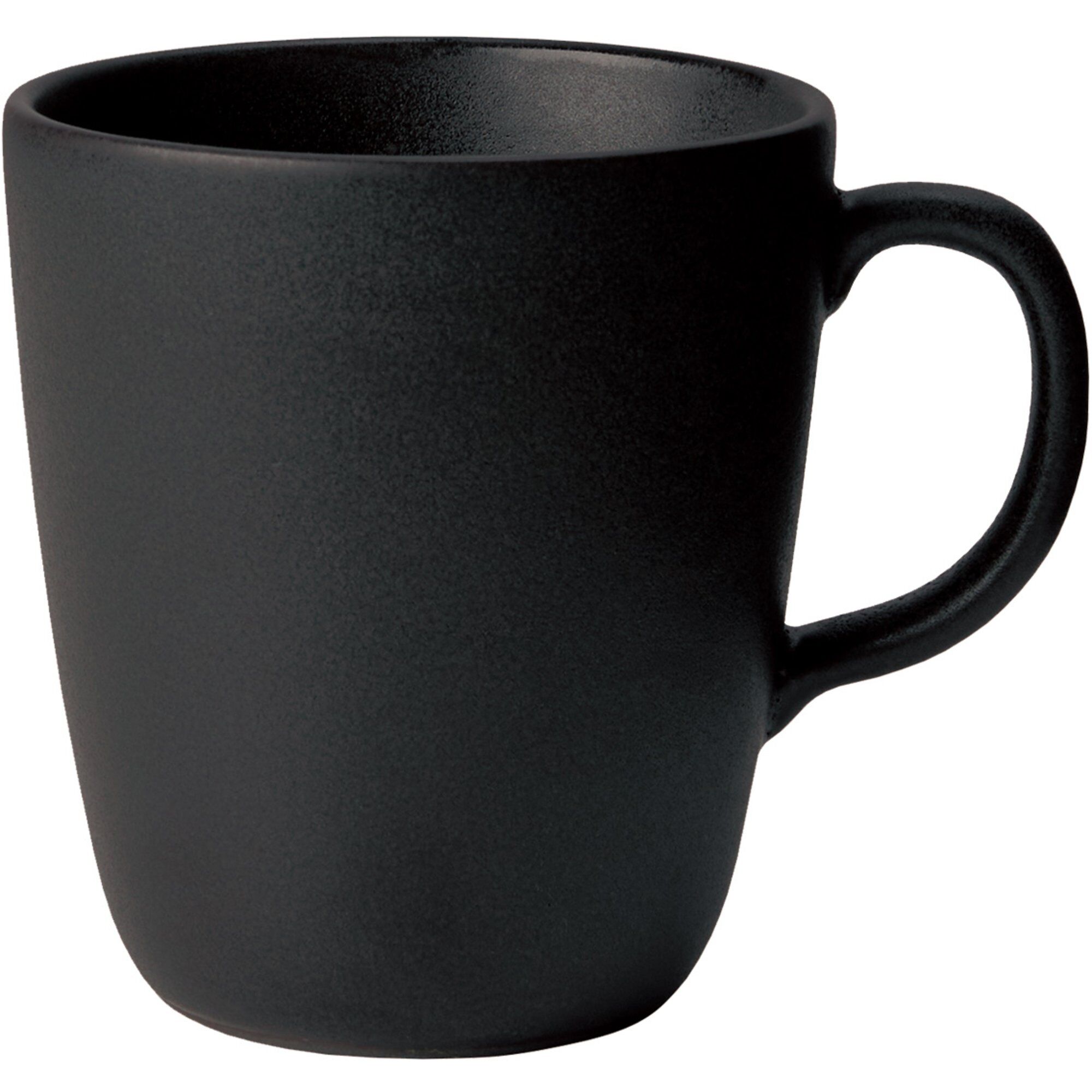 Aida Raw kopp med hank 35 cl Titanium black