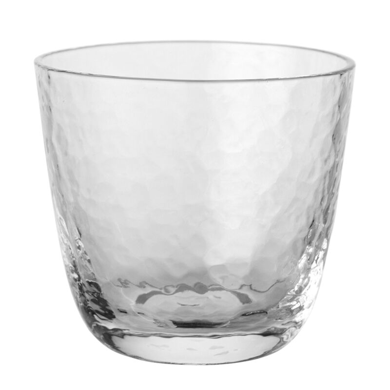 Slått drikkeglass, klart