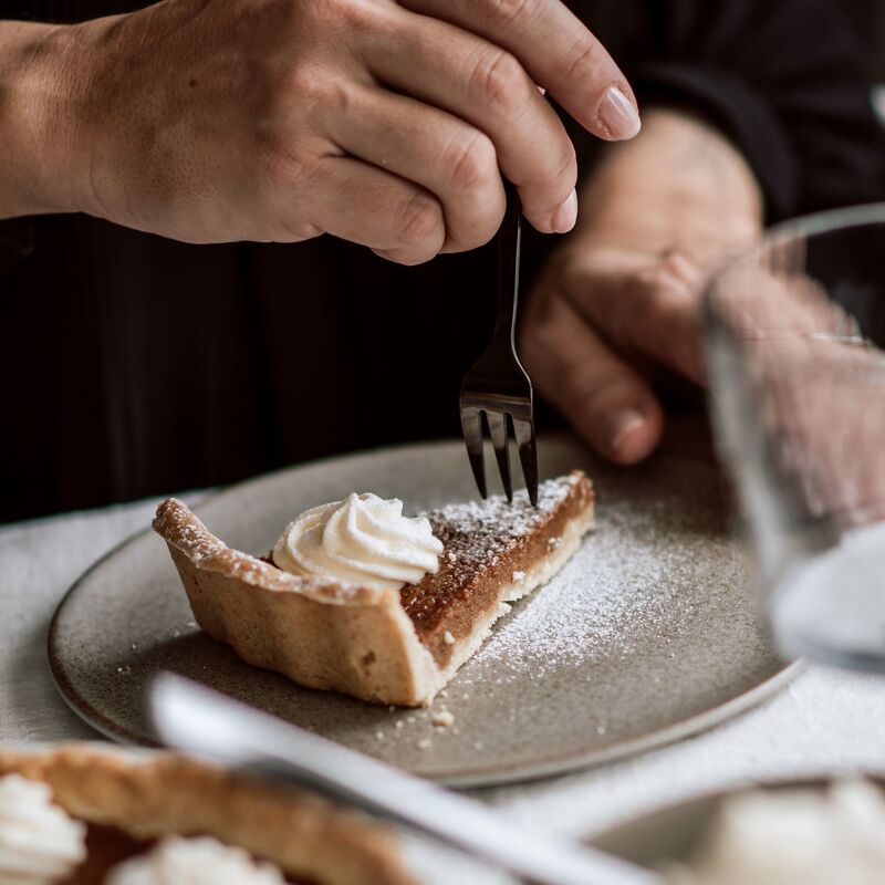 RAW kagegaffel, rustfrit stål,  4-pak