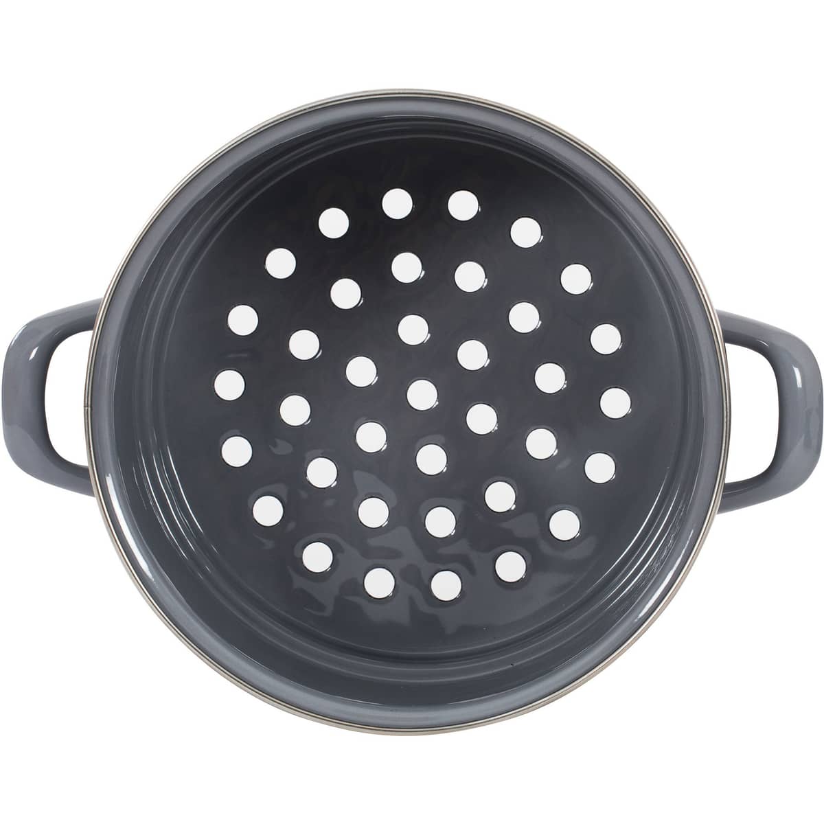 Durkslag 18 cm Grå