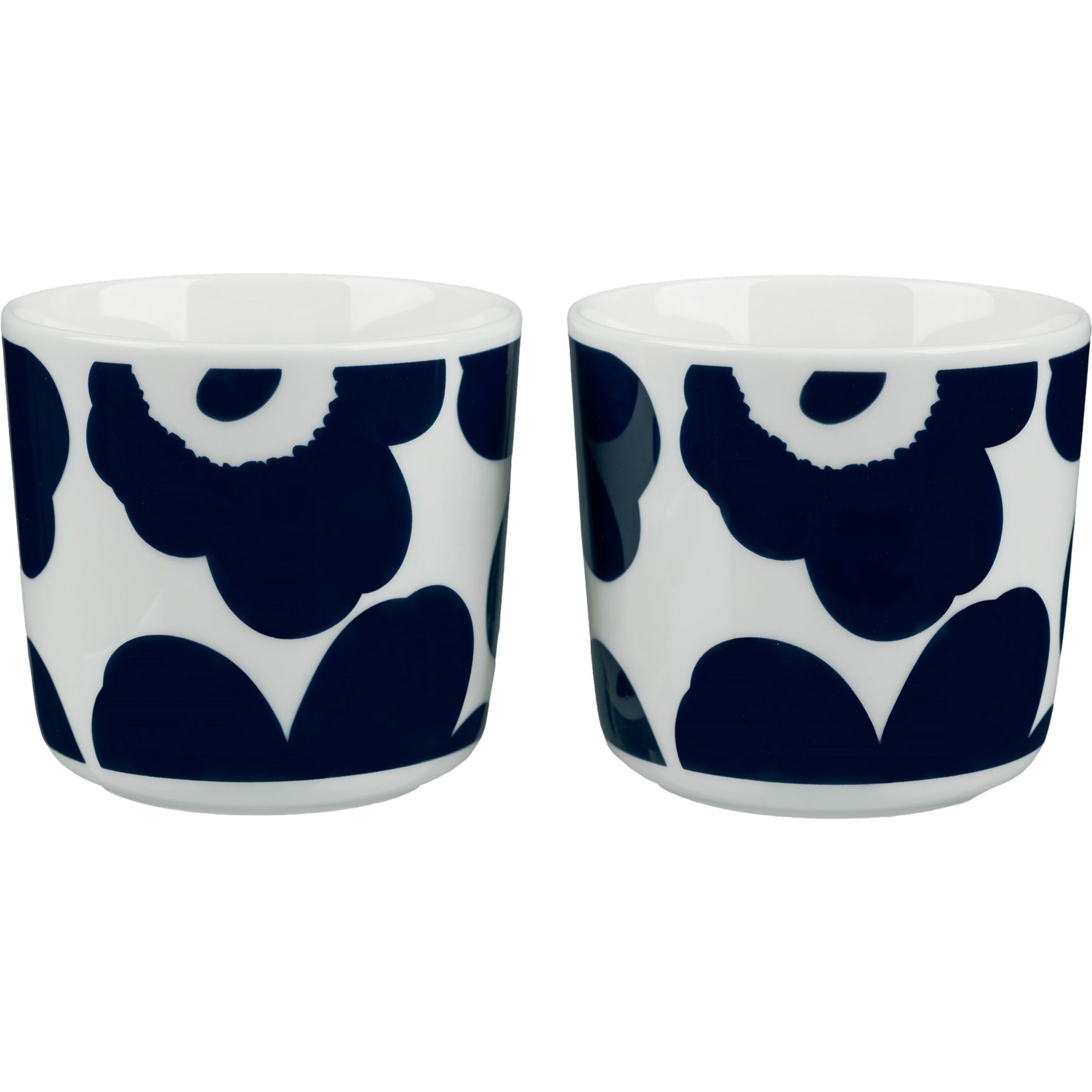 Unikko mugg 2-pack, 2 dl, mörkblå
