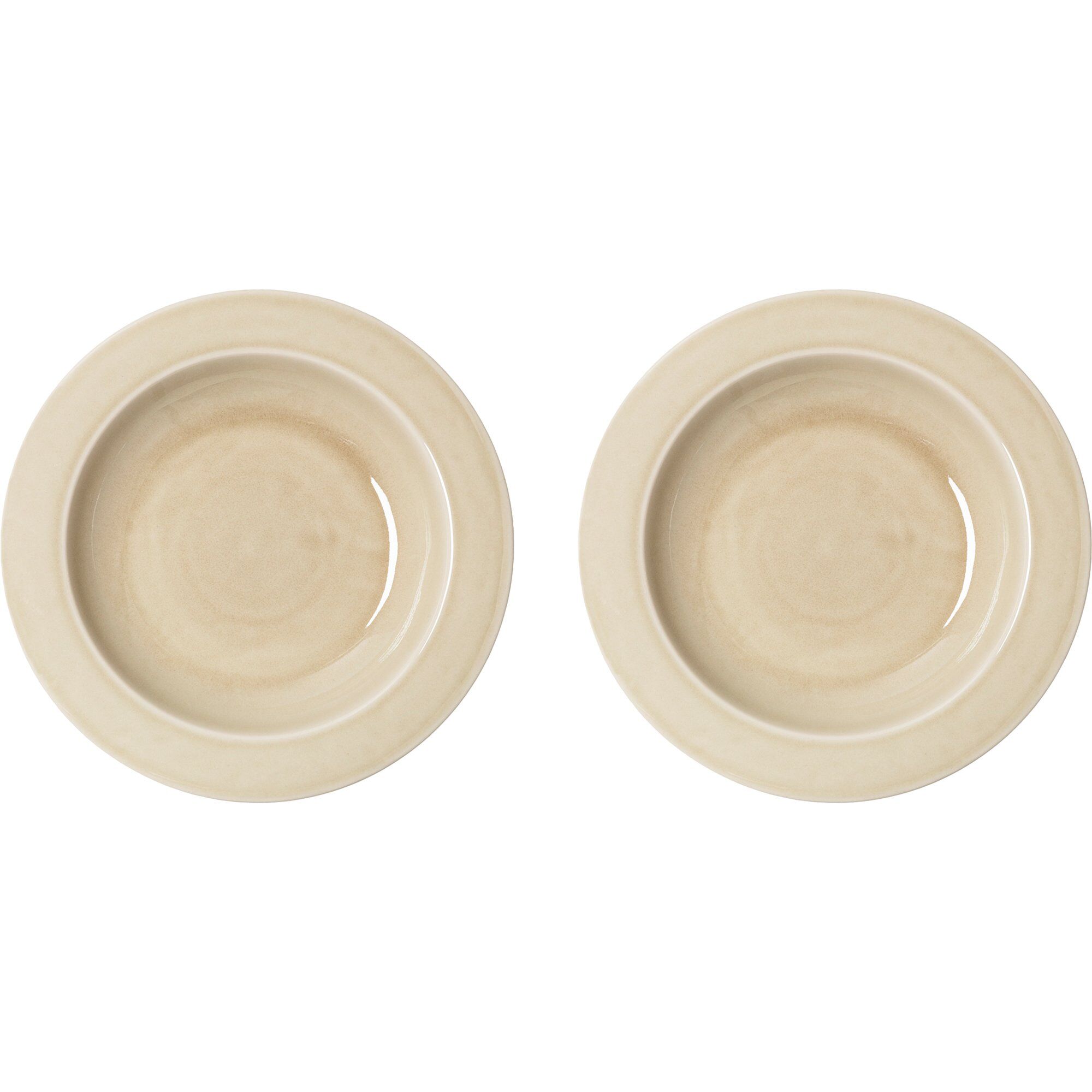 Daga sopptallrik 23,5 cm, 2-pack, oat