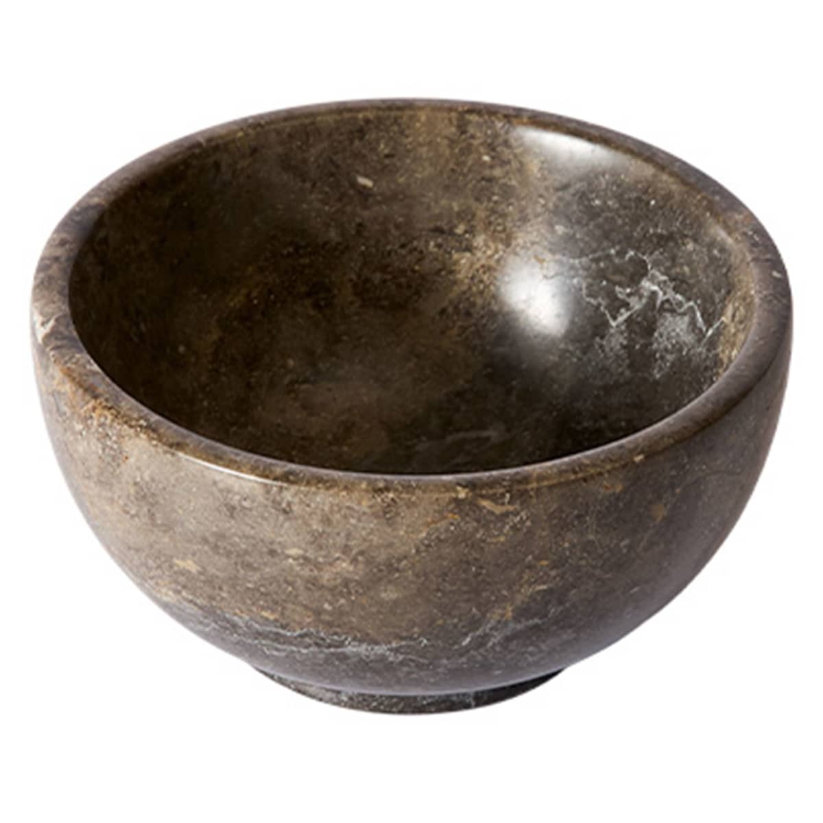 Dowa skål medium 12 cm, grå/brun