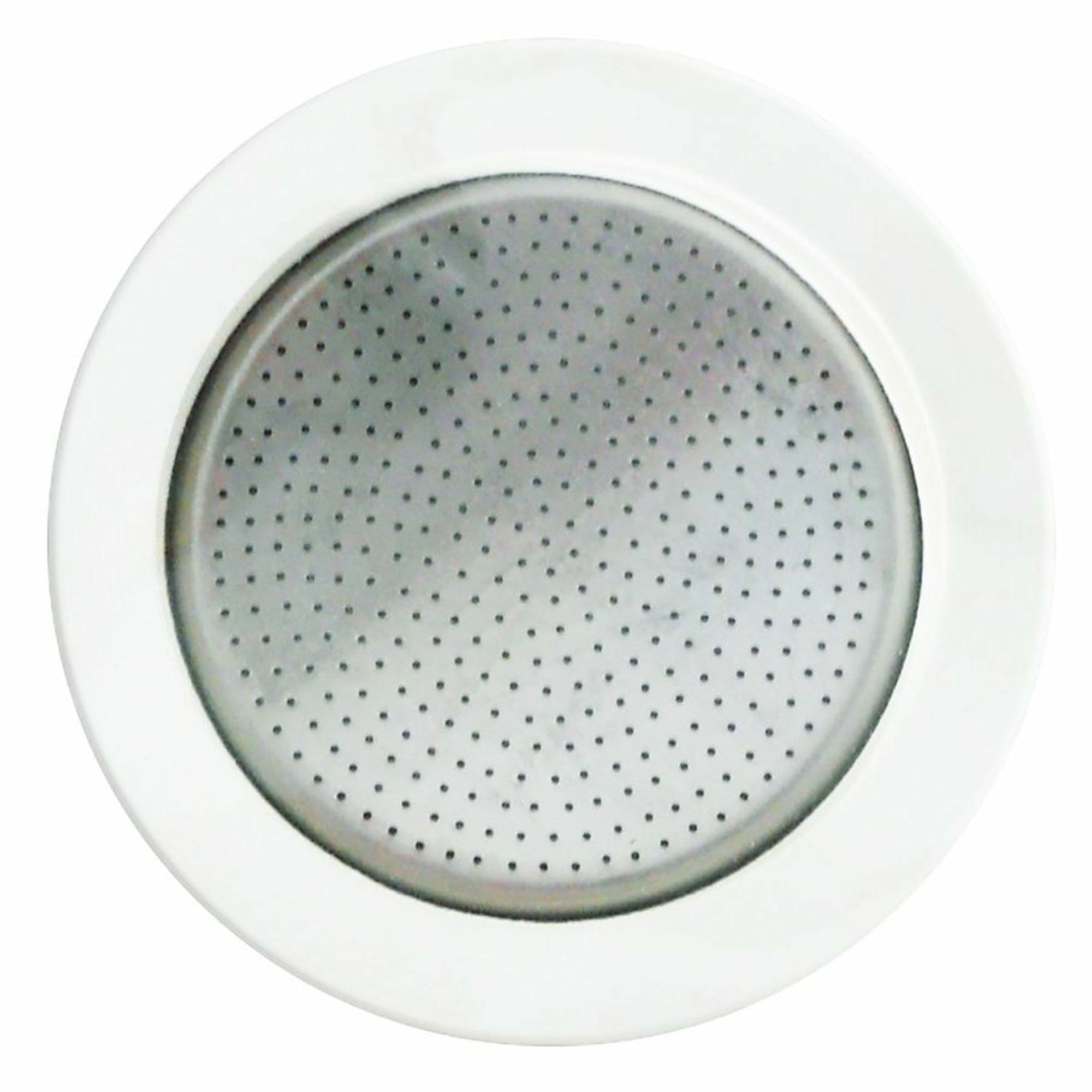 Bilde av 0800039, Filterholder og pakningssett, Bialetti Moka Express, Sølv, Hvit, Aluminium, Gummi