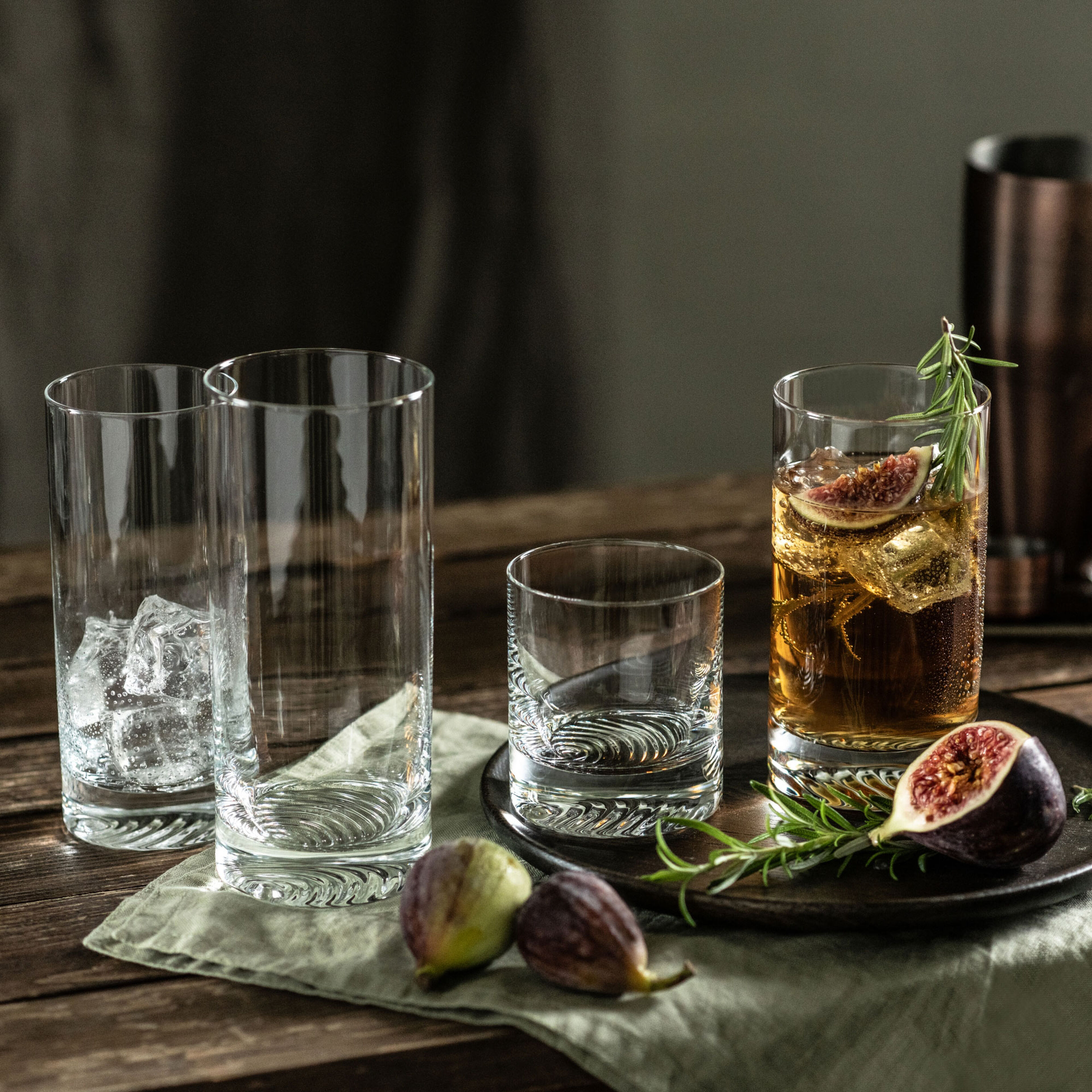 Echo longdrinkglas 48 cl 4-pack, klar