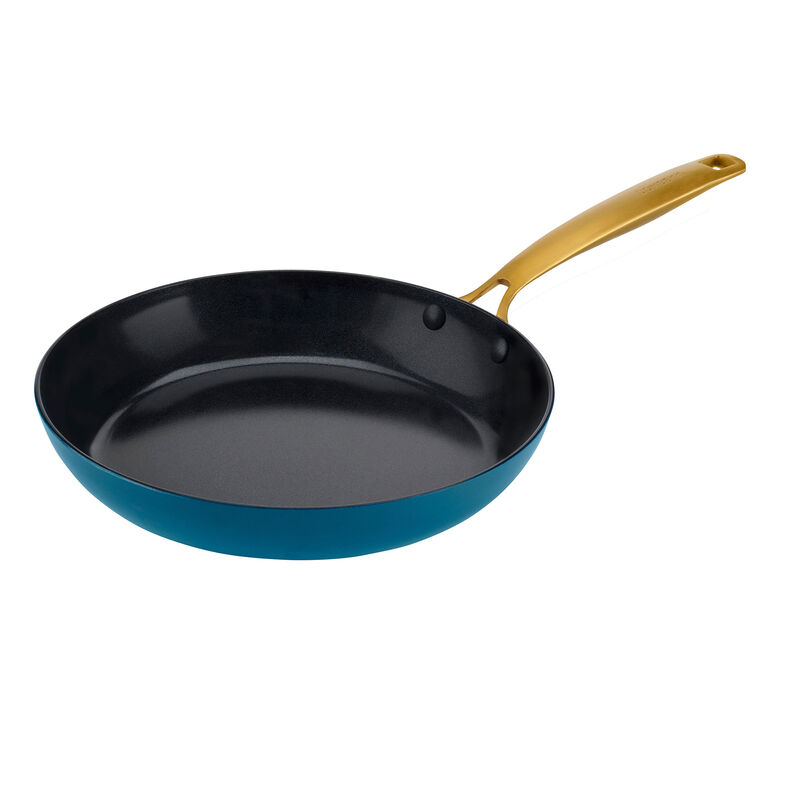 Paistinpannu- ja kattilasetti 10 osaa, sininen