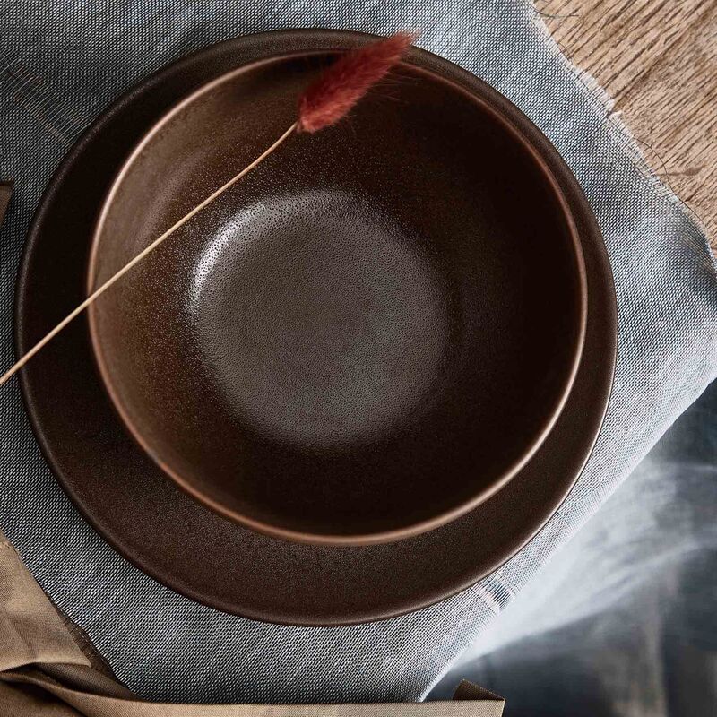 Chestnut skål, 15 cm, brun